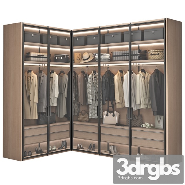 Walk In Closet 98 Part 5 3dsmax Download - thumbnail 1