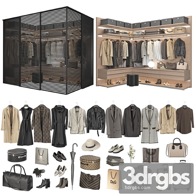 Walk In Closet 98 Part 6 3dsmax Download - thumbnail 1