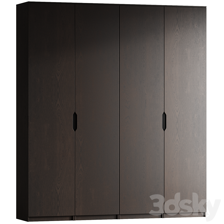 Wardrobe 004 3DS Max Model - thumbnail 1