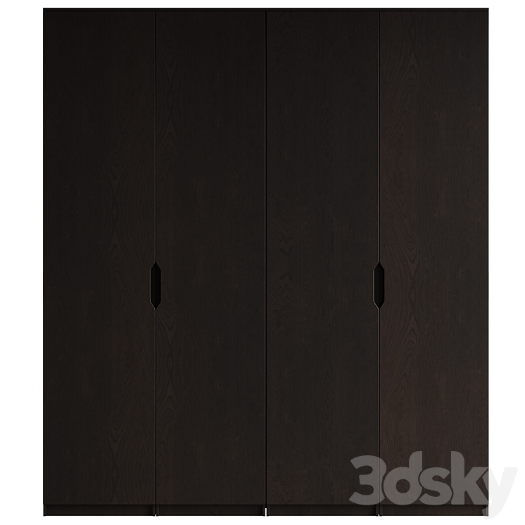 Wardrobe 004 3DS Max Model - thumbnail 2