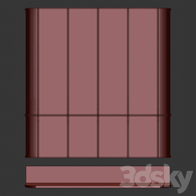 Wardrobe 005 3DS Max Model - thumbnail 5