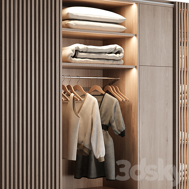 Wardrobe 006 3DS Max Model - thumbnail 5