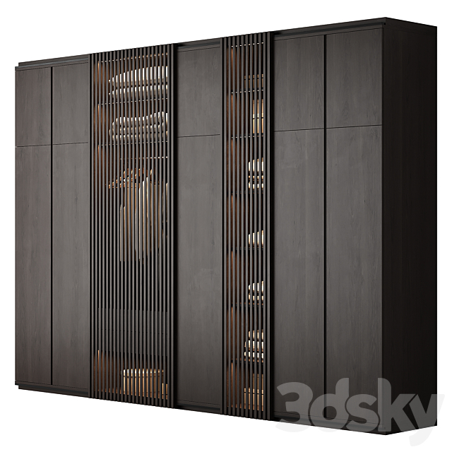 Wardrobe 006 3DS Max Model - thumbnail 6