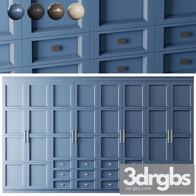 Wardrobe 01 11 3dsmax Download - thumbnail 1