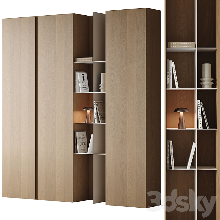 Wardrobe 01 3DS Max Model - thumbnail 1