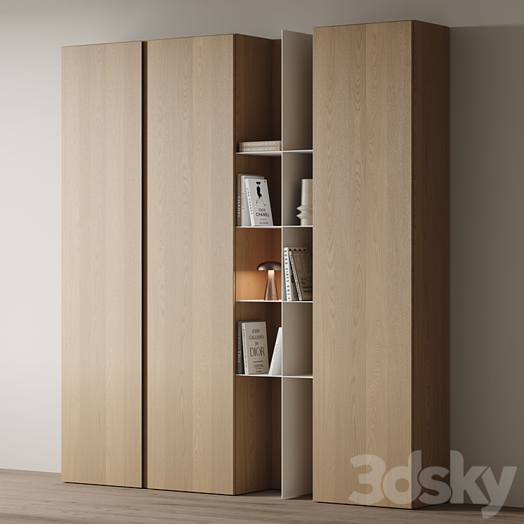 Wardrobe 01 3DS Max Model - thumbnail 2