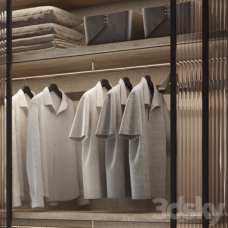 WARDROBE 01 3DS Max Model - thumbnail 2