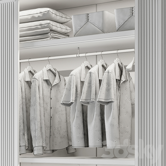 WARDROBE 01 3DSMax File - thumbnail 4