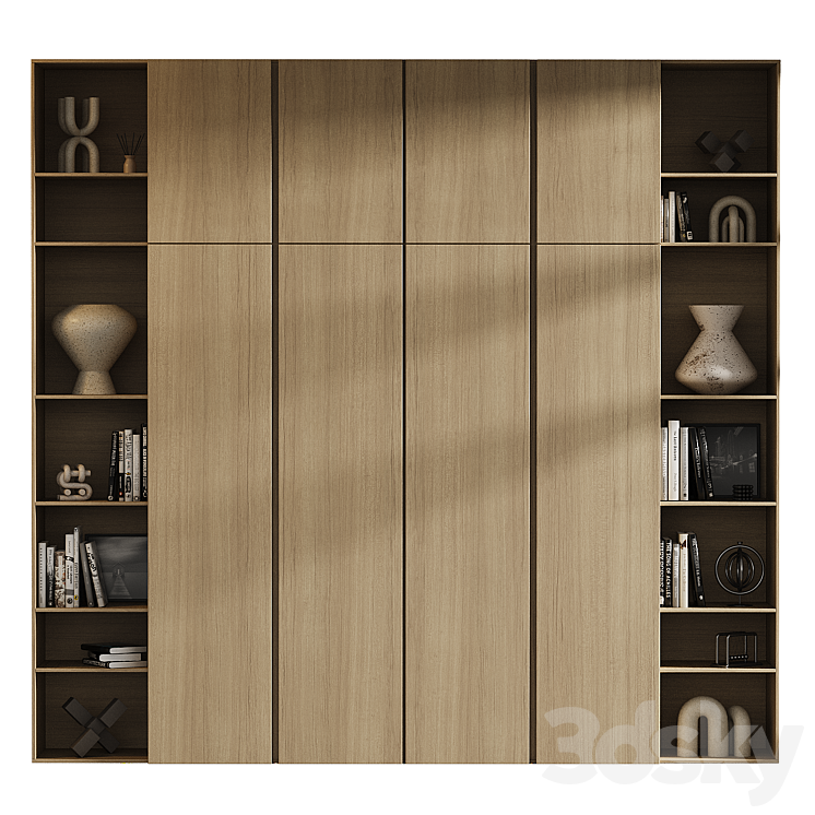 Wardrobe 010 3DS Max Model - thumbnail 2