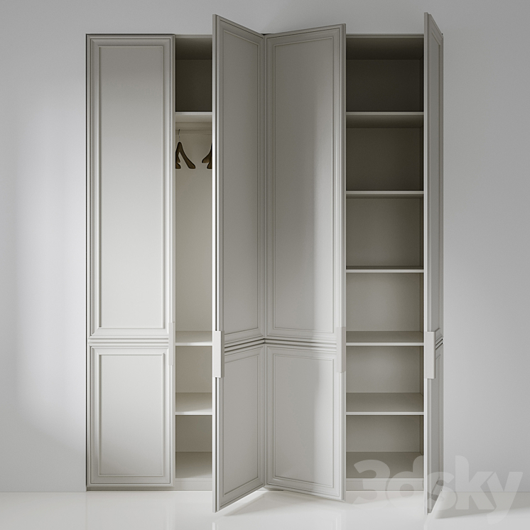 Wardrobe 010 3DS Max - thumbnail 2