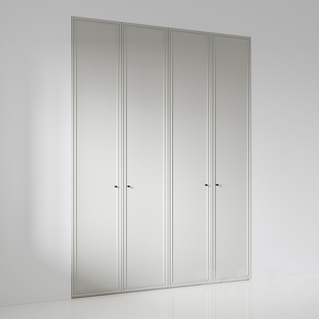 Wardrobe 019 3DS Max Model - thumbnail 4