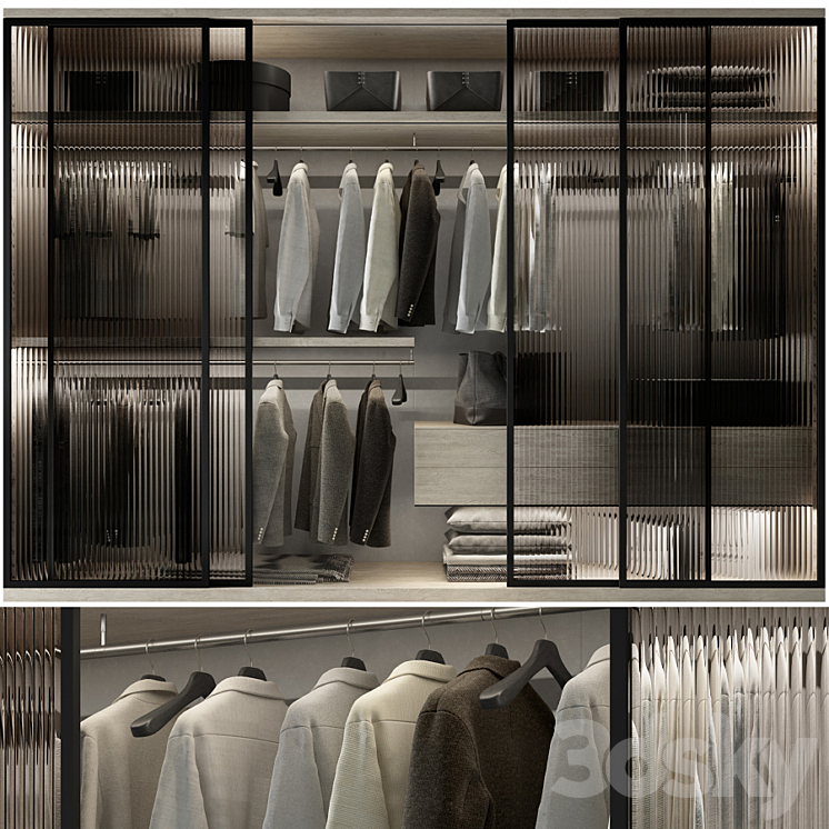 Wardrobe 02 3DS Max - thumbnail 1