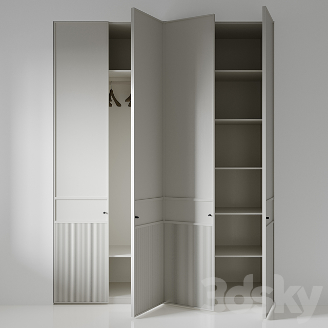 Wardrobe 028 3ds Max - thumbnail 2