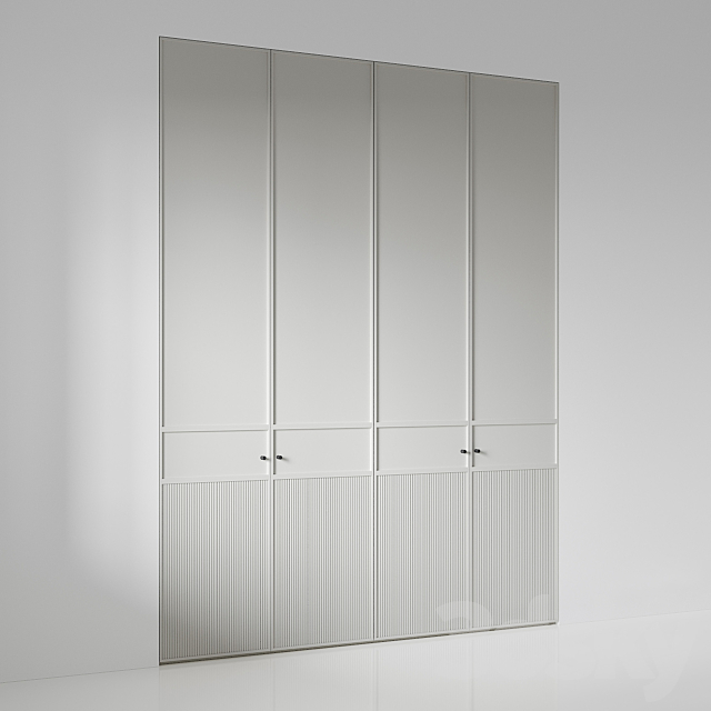 Wardrobe 028 3ds Max - thumbnail 3