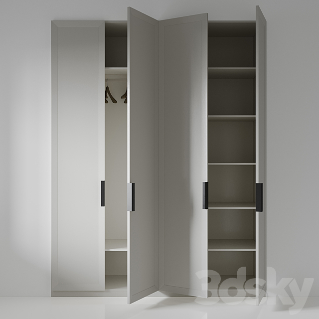 Wardrobe 031 3ds Max - thumbnail 2