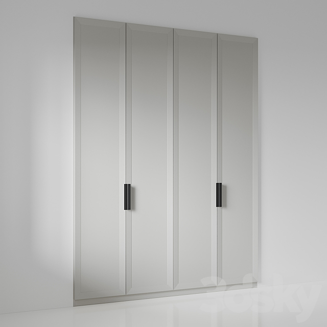 Wardrobe 031 3ds Max - thumbnail 3