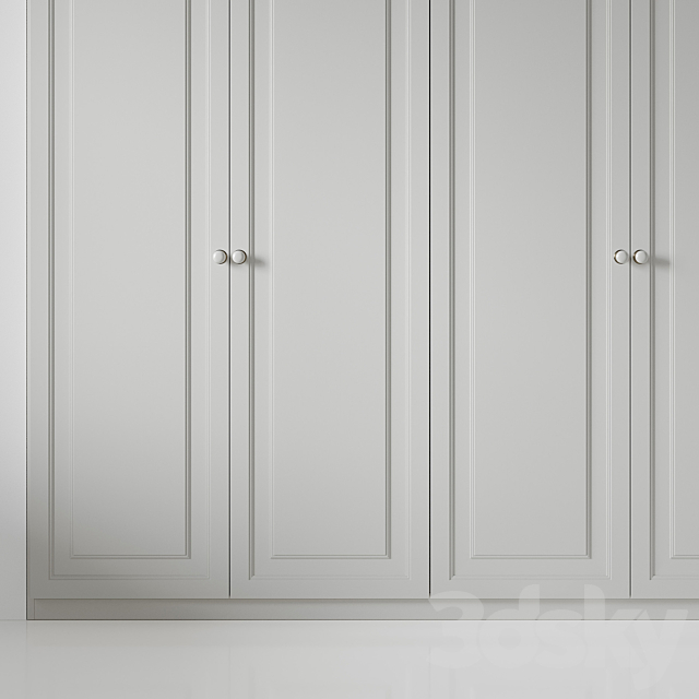 Wardrobe 037 3DS Max Model - thumbnail 5