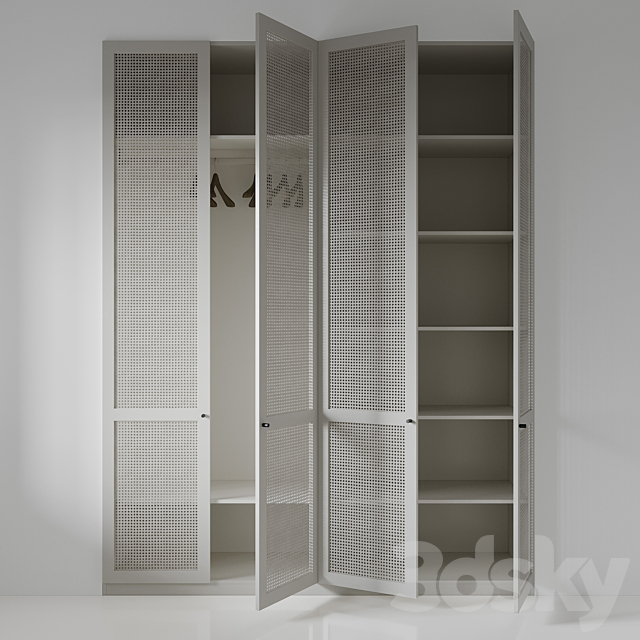 Wardrobe 038 LET 3ds Max - thumbnail 2