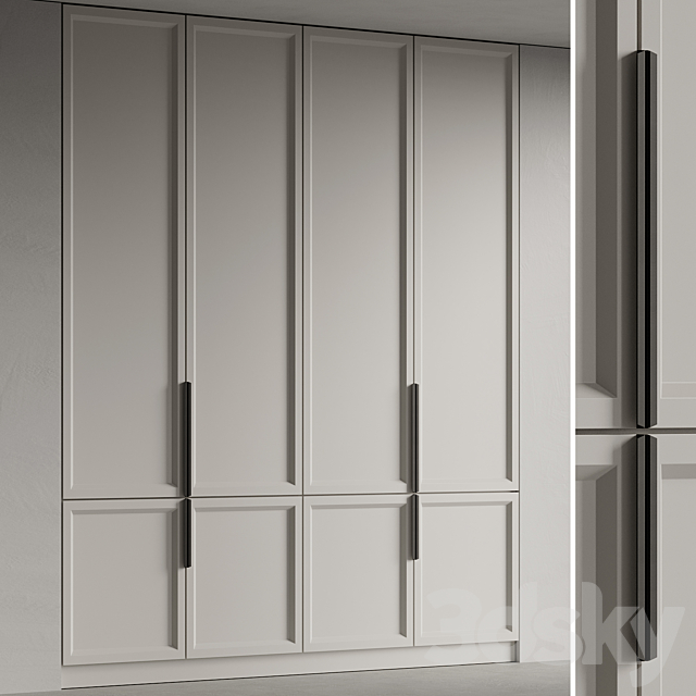 Wardrobe 05 3ds Max - thumbnail 2