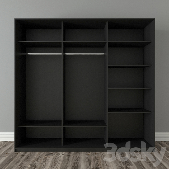 Wardrobe 1 3DSMax File - thumbnail 2