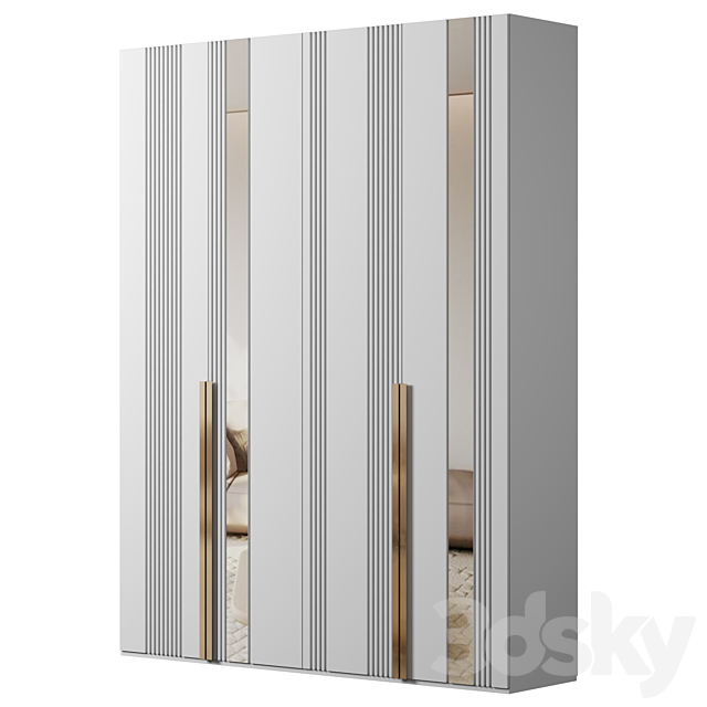 Wardrobe 103 3ds Max - thumbnail 2