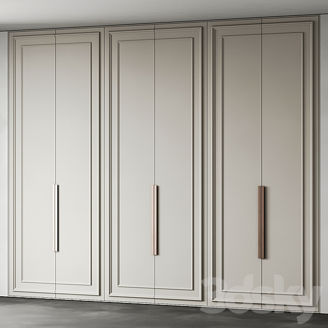 Wardrobe 11 3DS Max Model - thumbnail 3