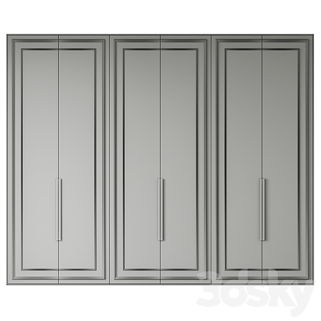 Wardrobe 11 3DS Max Model - thumbnail 4