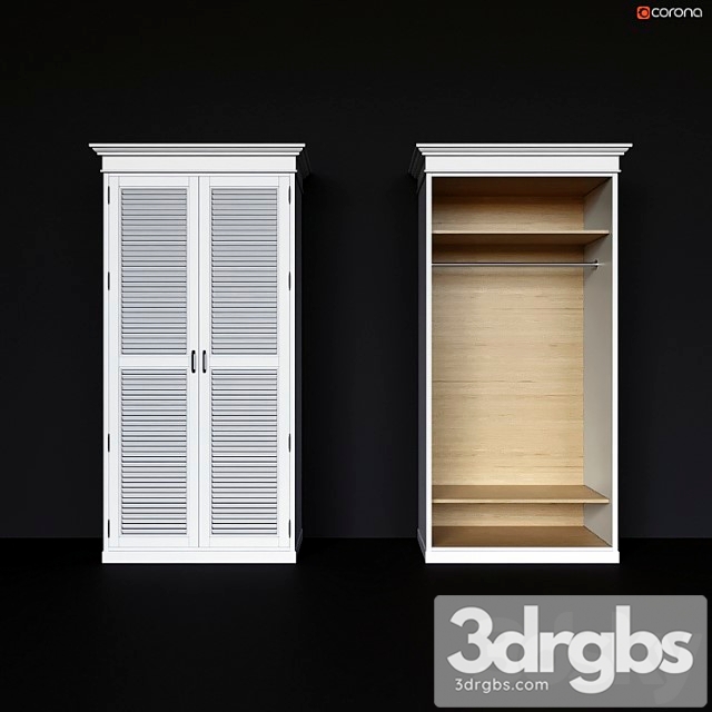 Wardrobe 132 3dsmax Download - thumbnail 1