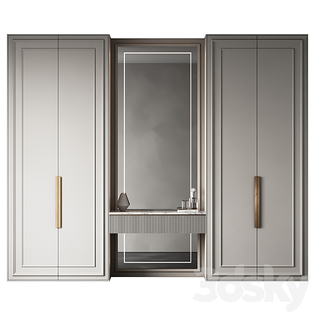 Wardrobe 19 3ds Max - thumbnail 1