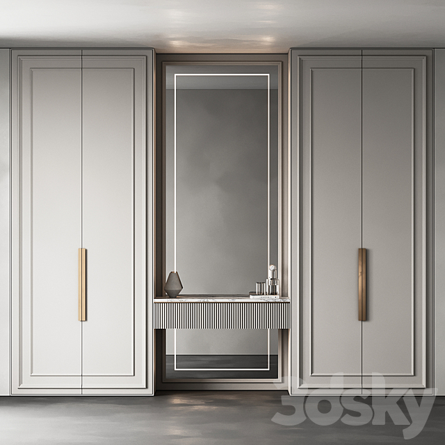 Wardrobe 19 3ds Max - thumbnail 2