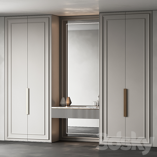 Wardrobe 19 3ds Max - thumbnail 3