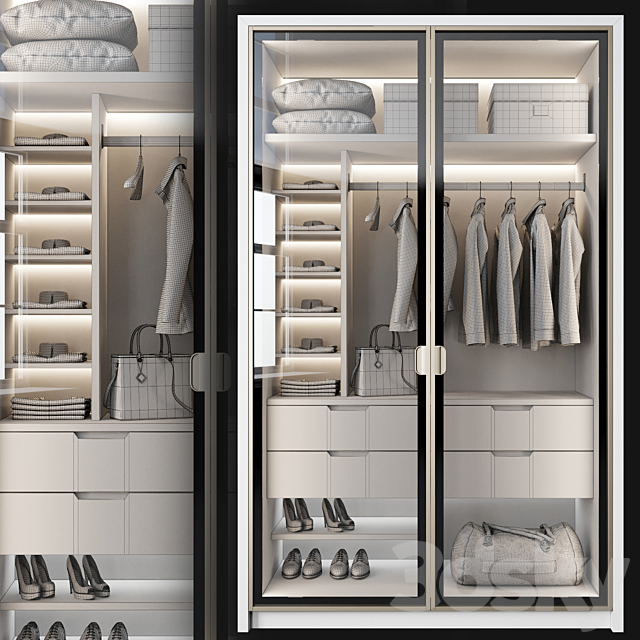 Wardrobe ?2 3DSMax File - thumbnail 2