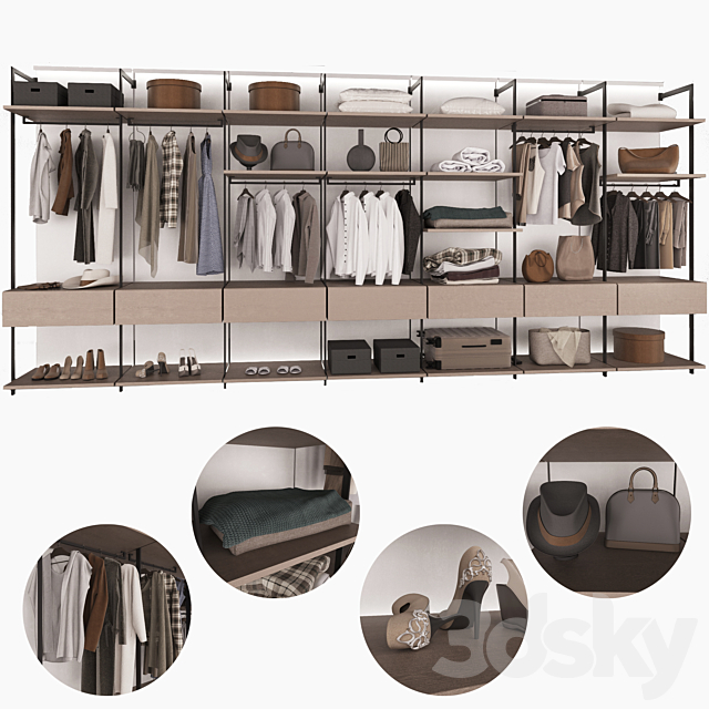 Wardrobe 27 3ds Max - thumbnail 1