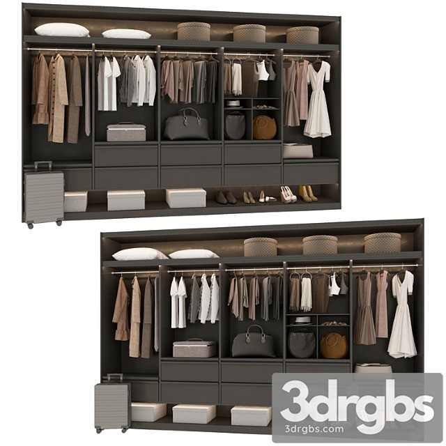 Wardrobe 3 3dsmax Download - thumbnail 1