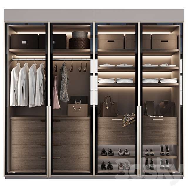 Wardrobe ?3 3DSMax File - thumbnail 1