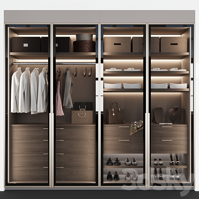 Wardrobe ?3 3DSMax File - thumbnail 2