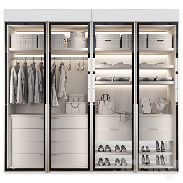 Wardrobe ?3 3DSMax File - thumbnail 3