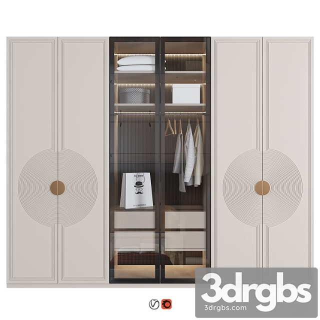 Wardrobe 35 1 3dsmax Download - thumbnail 1