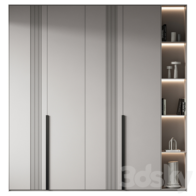 Wardrobe 36 3ds Max - thumbnail 1