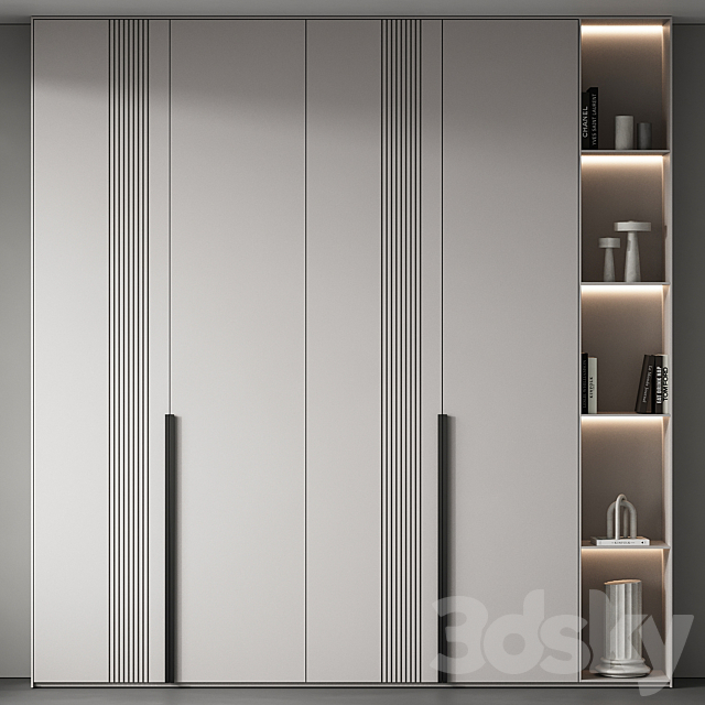 Wardrobe 36 3ds Max - thumbnail 2