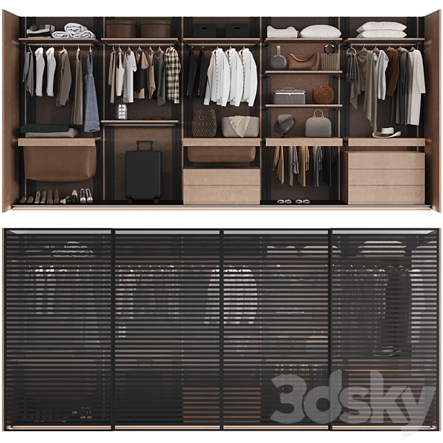 Wardrobe 37 3ds Max - thumbnail 1