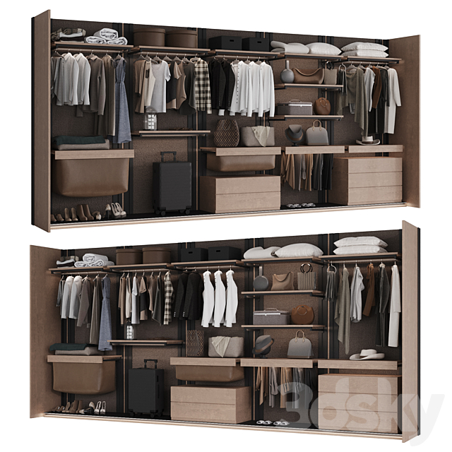 Wardrobe 37 3ds Max - thumbnail 2