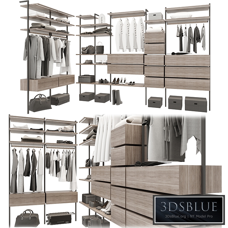 Wardrobe 3DS Max - thumbnail 3