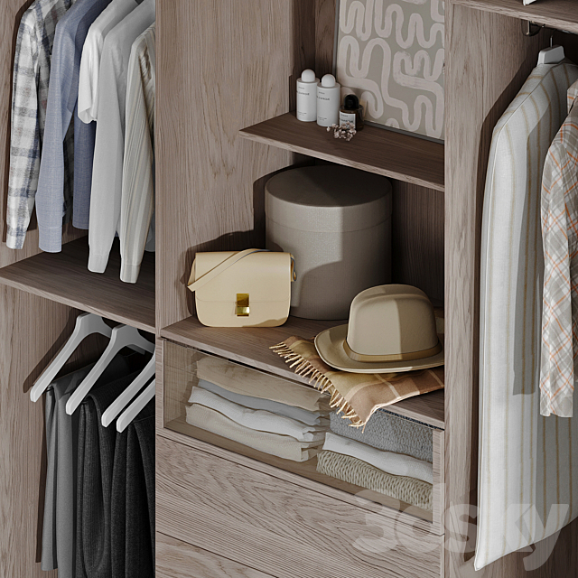 Wardrobe 3ds Max - thumbnail 3