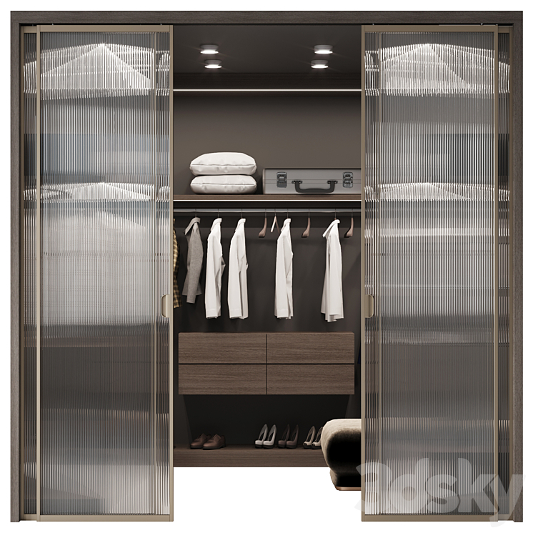 Wardrobe 3DS Max - thumbnail 2