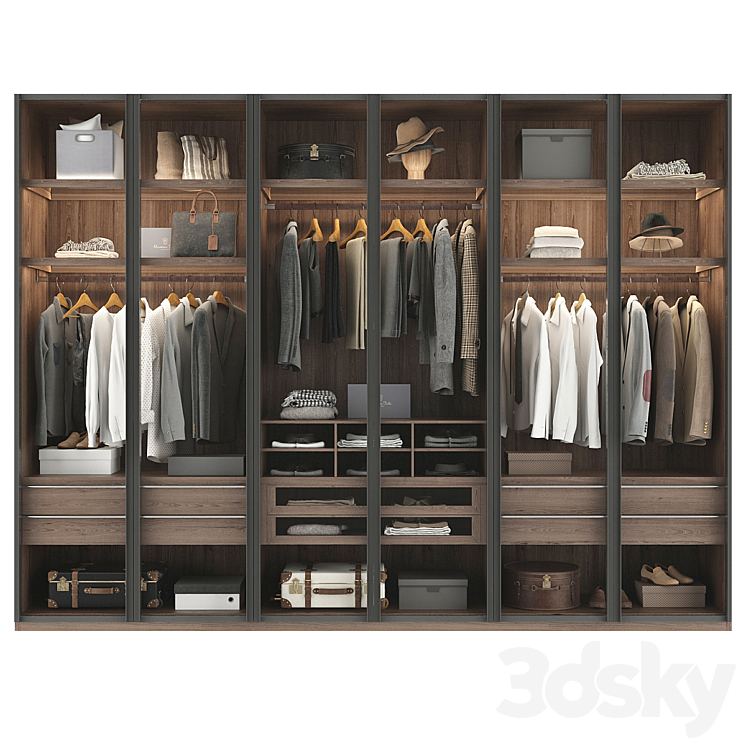 Wardrobe 3DS Max - thumbnail 1