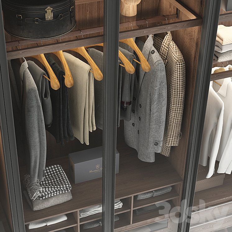 Wardrobe 3DS Max - thumbnail 2