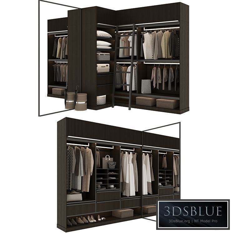 Wardrobe 3DS Max - thumbnail 3