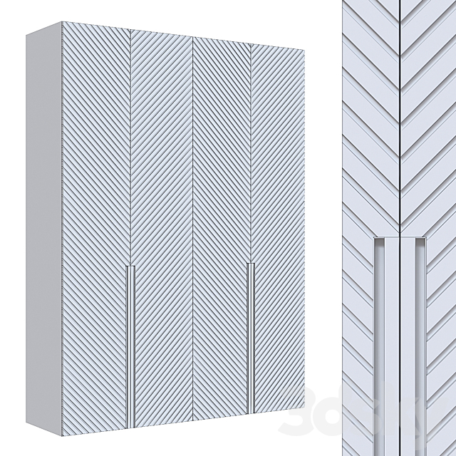 wardrobe 3DS Max Model - thumbnail 4