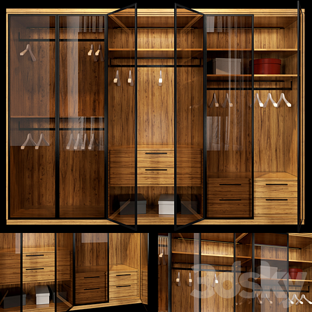 Wardrobe 3DSMax File - thumbnail 1